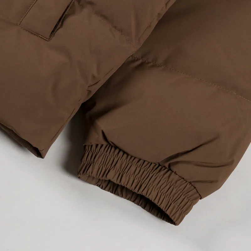 Carhartt WIP Danville Down Jacket Chocolate White-11