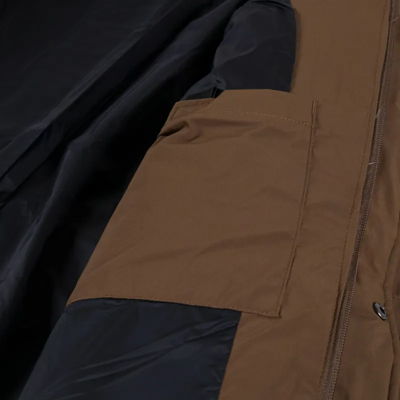 Carhartt WIP Danville Down Jacket Chocolate White-9