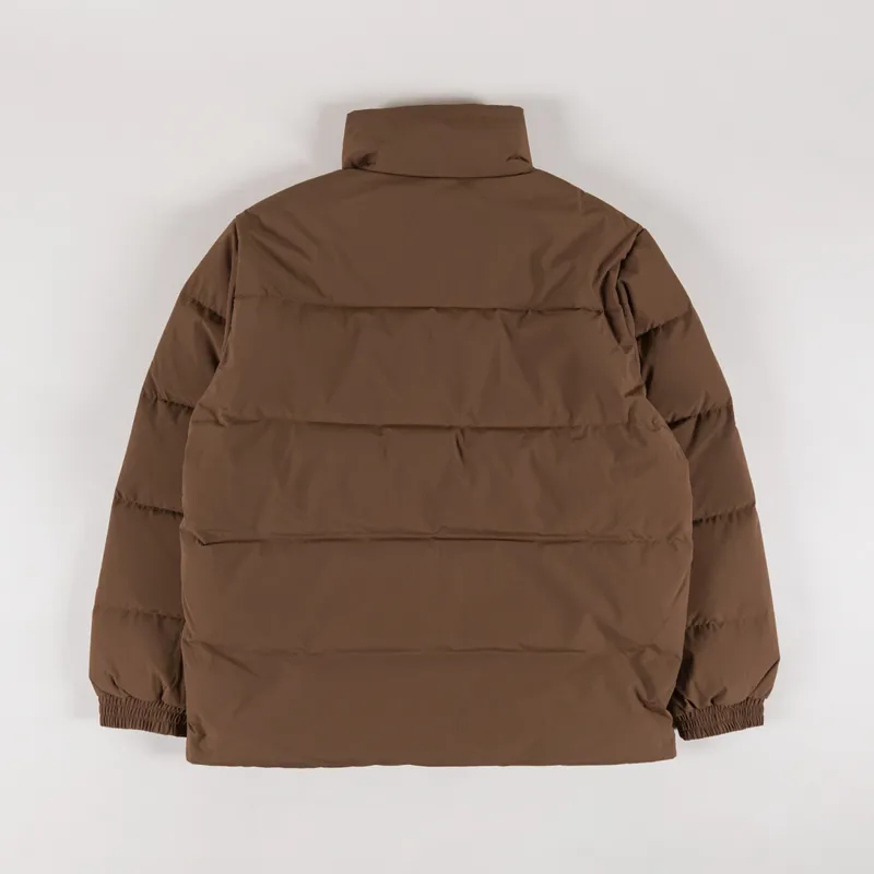 Carhartt WIP Danville Down Jacket Chocolate White-2