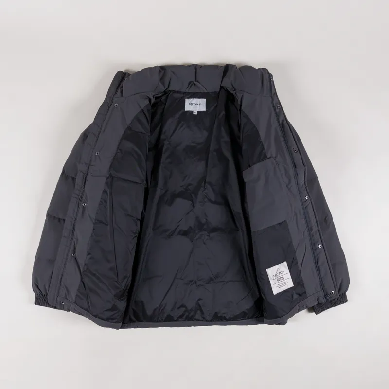 Carhartt WIP Danville Down Jacket Graphite White-1