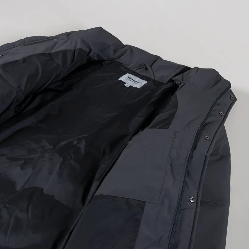 Carhartt WIP Danville Down Jacket Graphite White-4