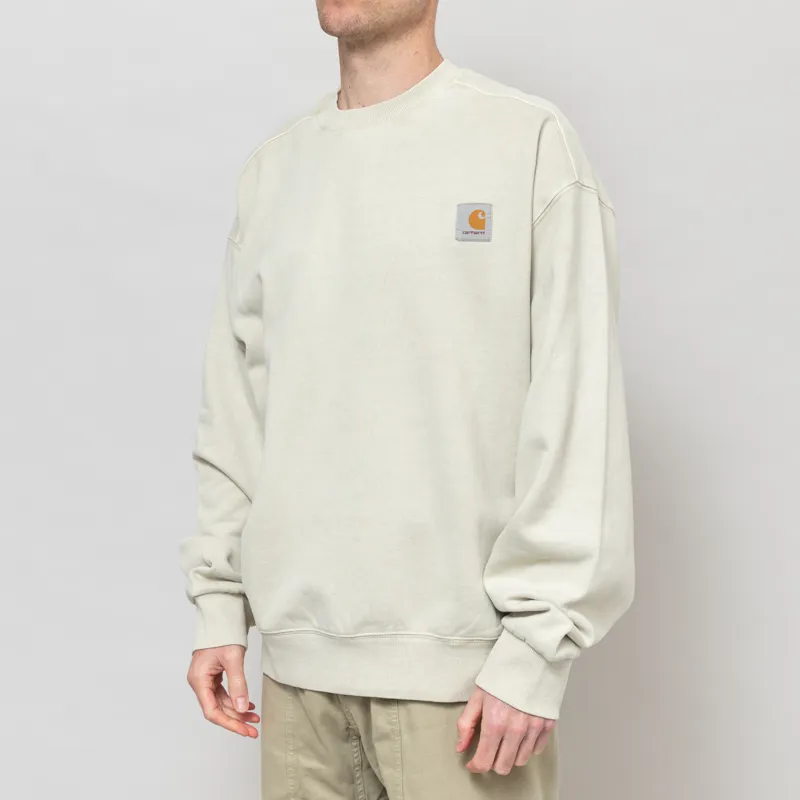 Carhartt WIP Vista Sweat Fleur De Sel-1