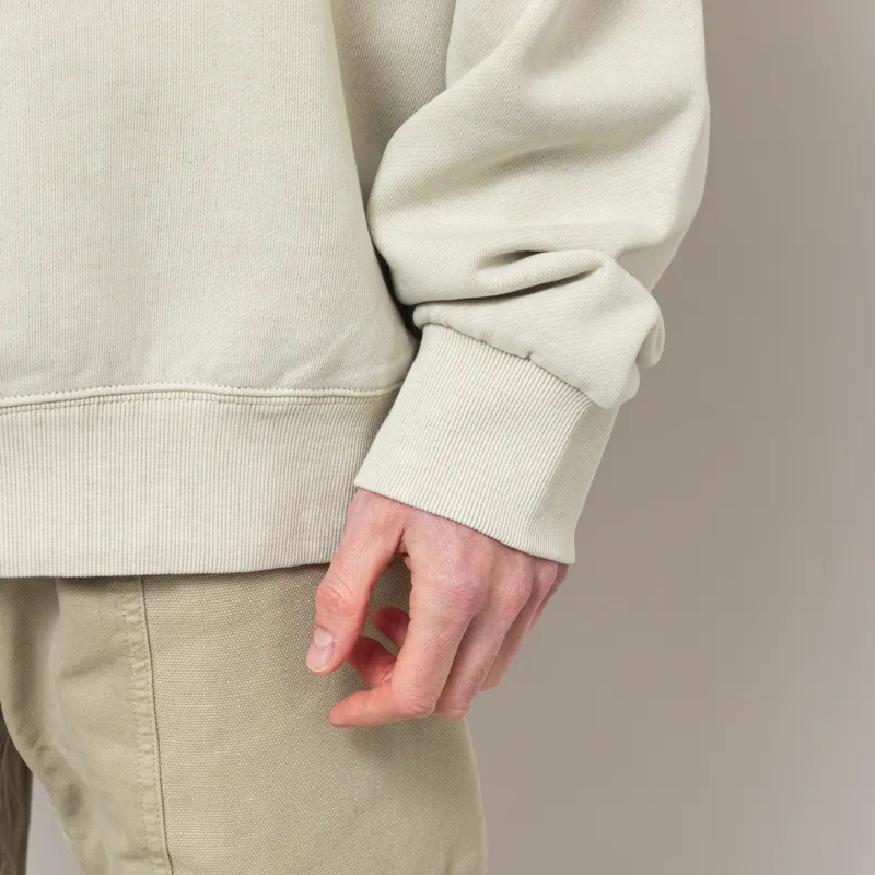 Carhartt WIP Vista Sweat Fleur De Sel-7