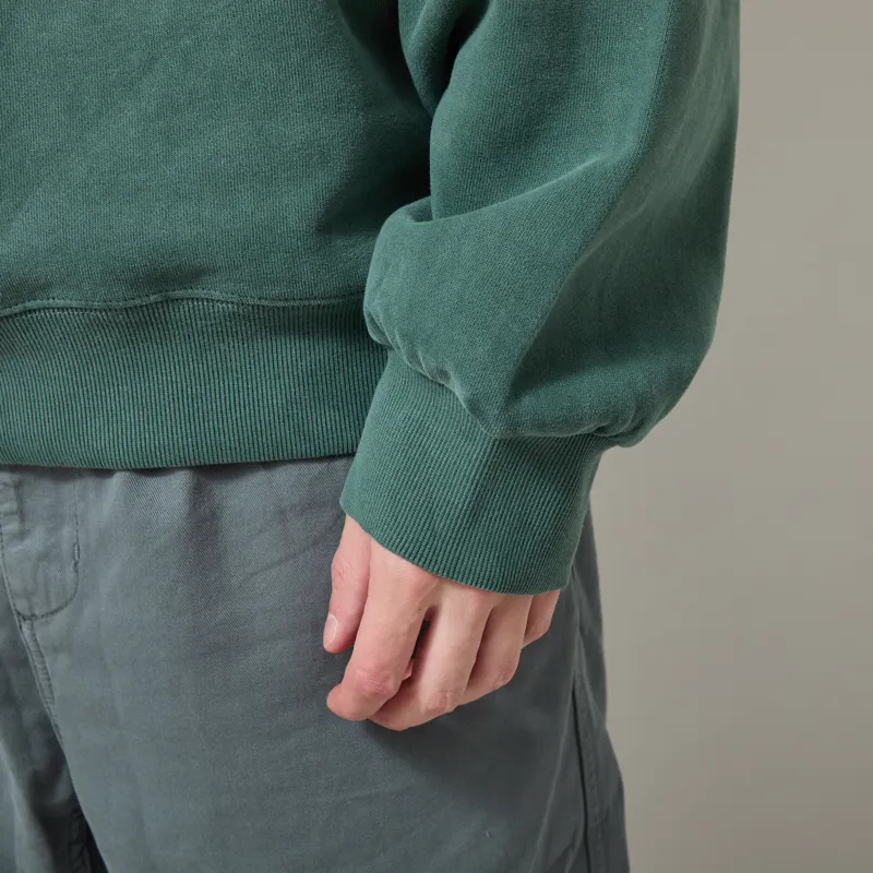 Carhartt WIP Vista Sweatshirt Dark Scarab Garment Dyed-6