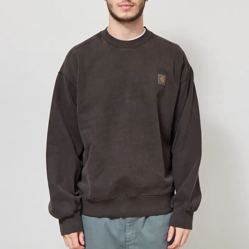 Carhartt WIP Vista Sweatshirt Tobacco Garment Dyed