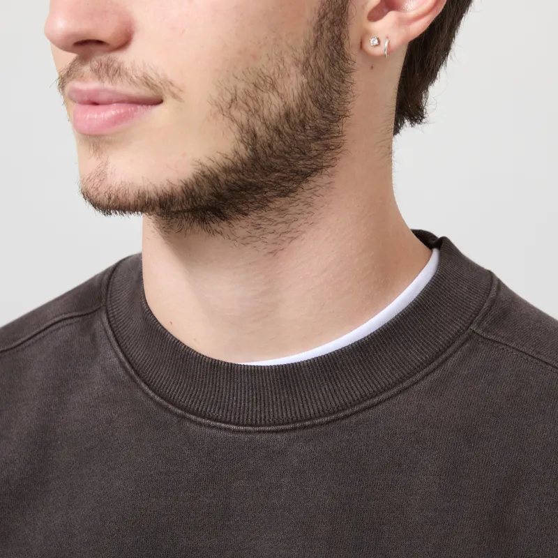 Carhartt WIP Vista Sweatshirt Tobacco Garment Dyed-3