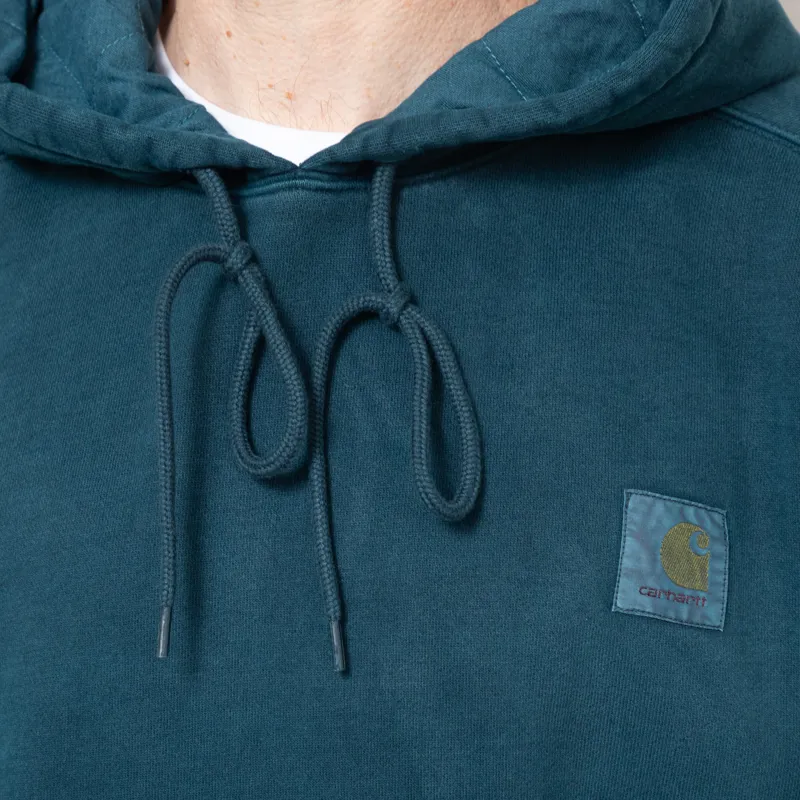 Carhartt WIP Hooded Vista Sweat Deep Lagoon-5