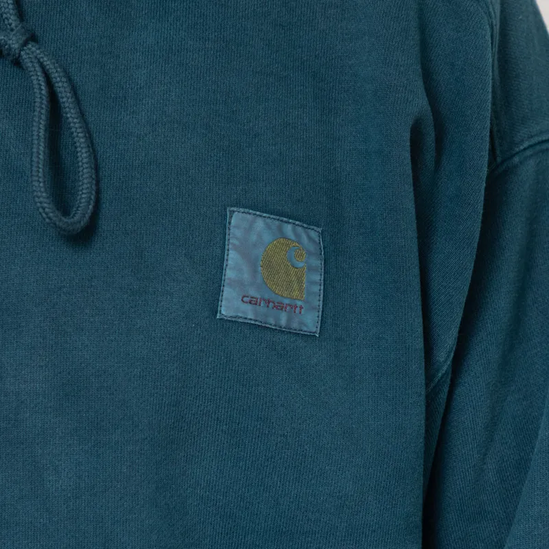 Carhartt WIP Hooded Vista Sweat Deep Lagoon-7