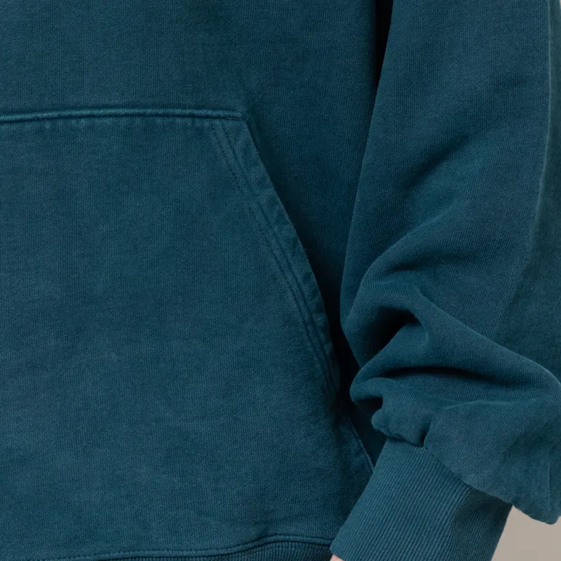 Carhartt WIP Hooded Vista Sweat Deep Lagoon-9