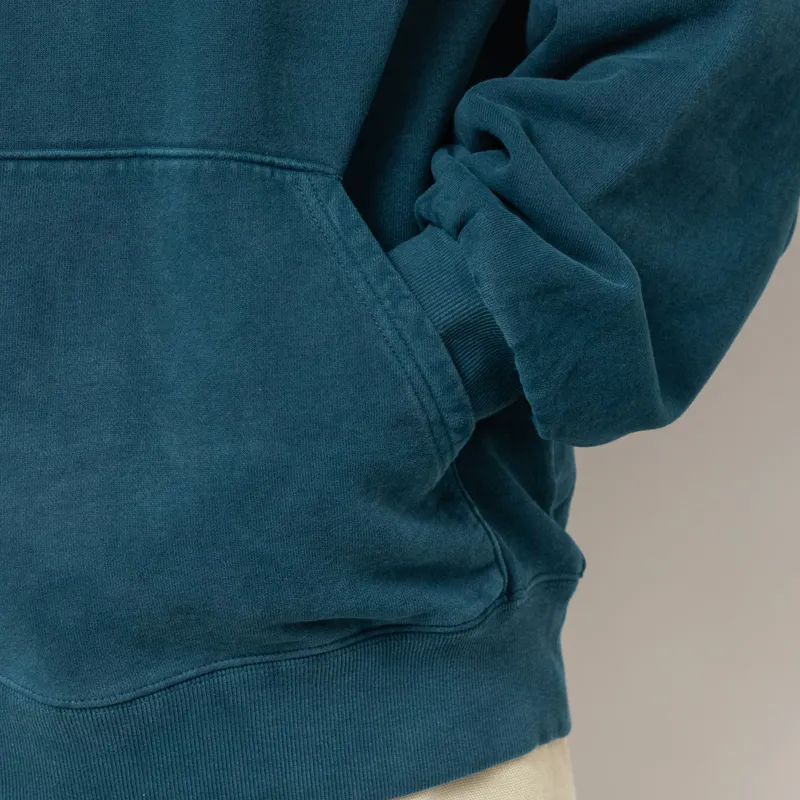 Carhartt WIP Hooded Vista Sweat Deep Lagoon-8