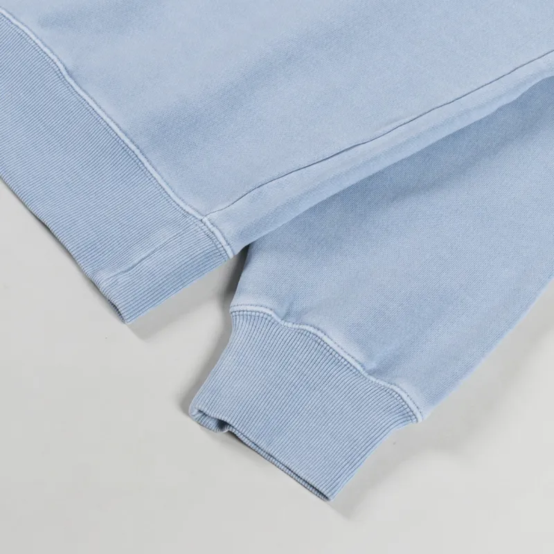 Carhartt WIP Womens Nelson Sweatshirt Dusty Ice-5