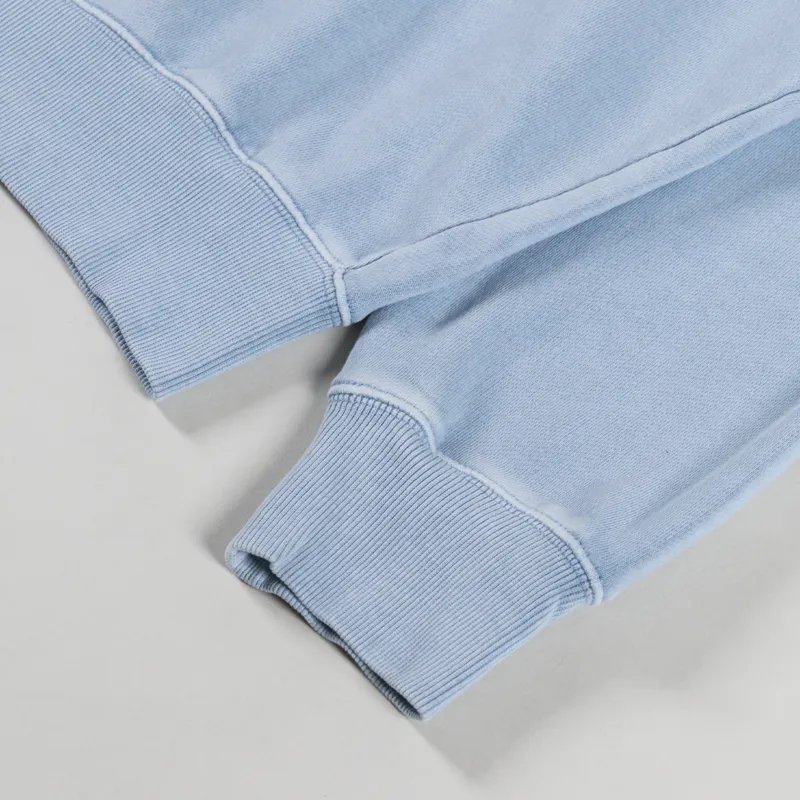 Carhartt WIP Womens Nelson Sweatshirt Dusty Ice-6