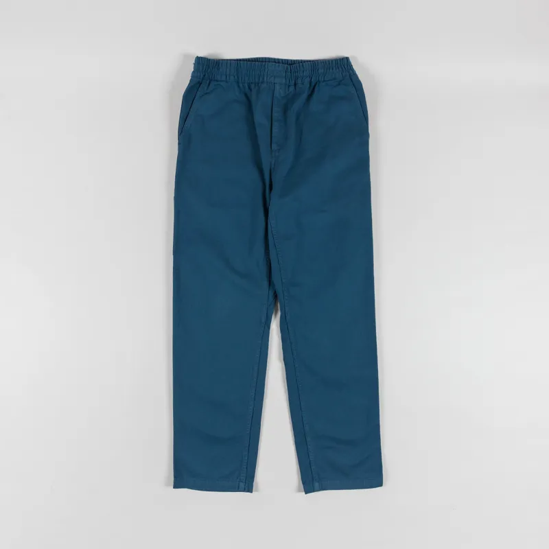Carhartt WIP Flint Pant Office Blue Moraga Twill-1