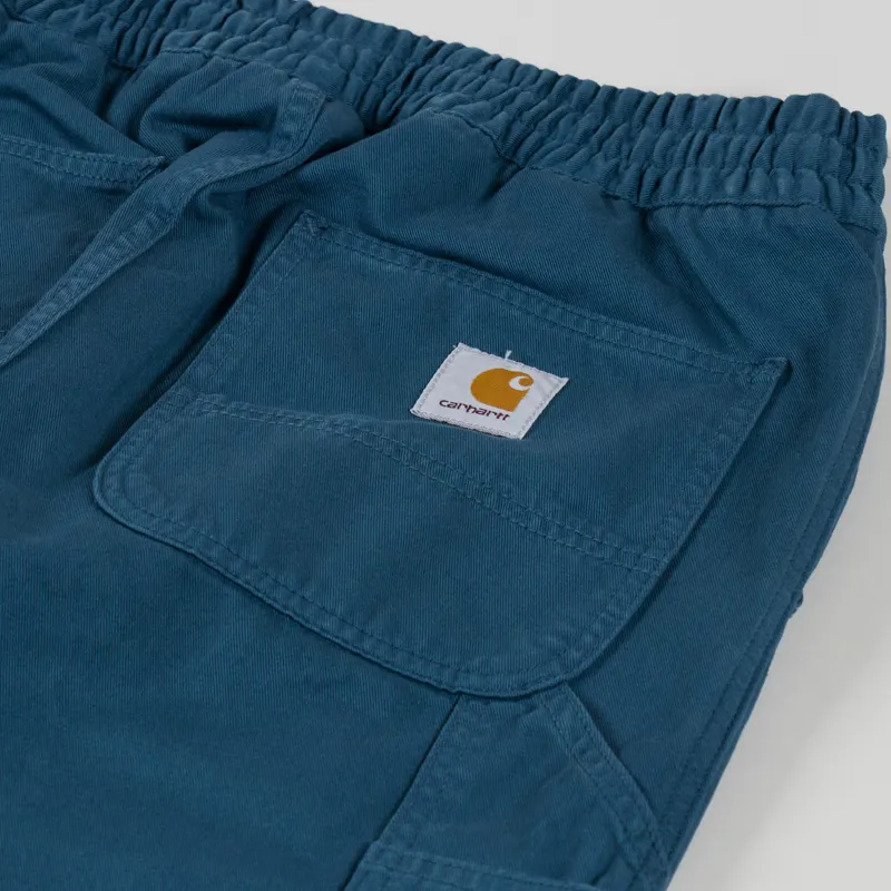 Carhartt WIP Flint Pant Office Blue Moraga Twill-6