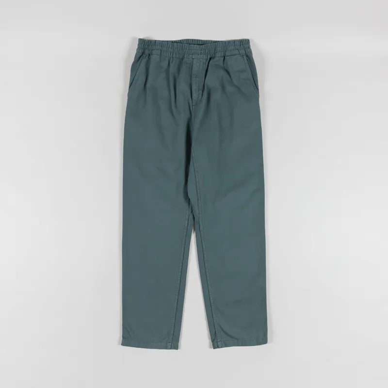 Carhartt WIP Flint Pant Velvet Green Moraga Twill-1