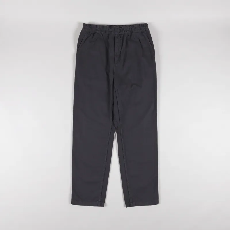 Carhartt WIP Flint Pant Graphite Garment Dyed Moraga Twill-1