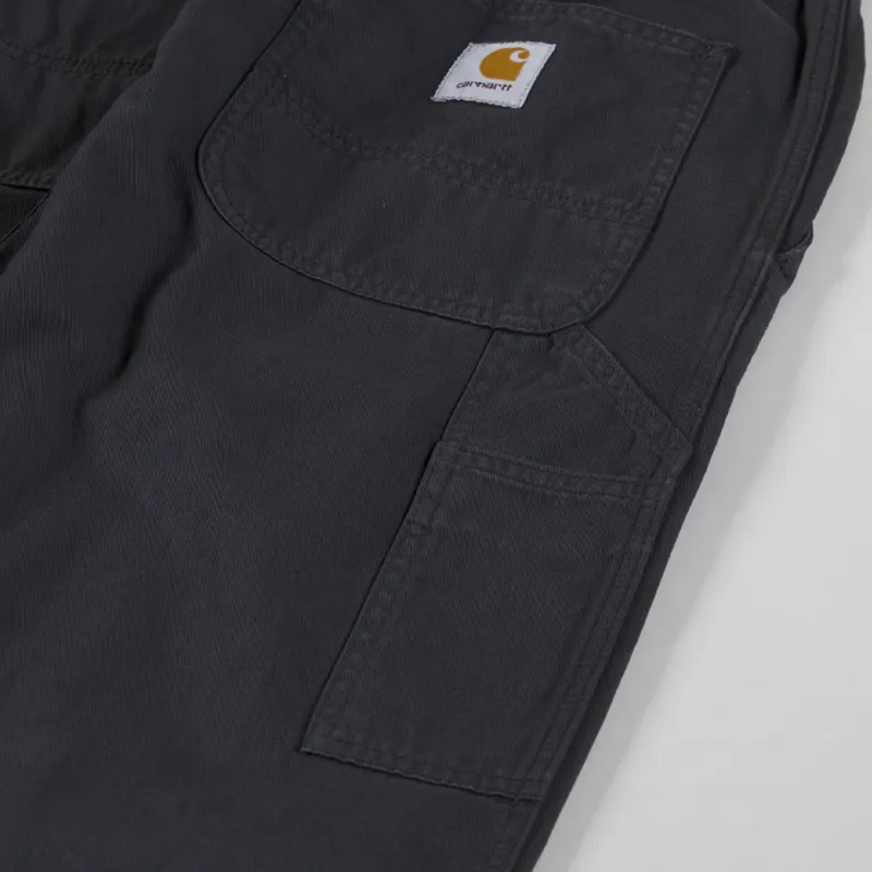 Carhartt WIP Flint Pant Graphite Garment Dyed Moraga Twill-9