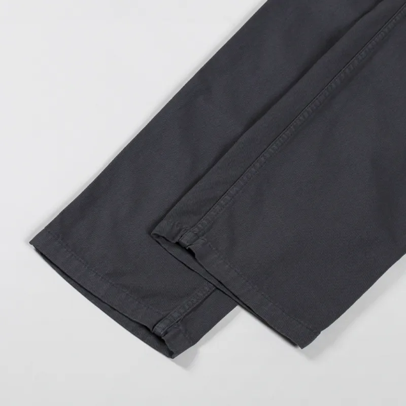 Carhartt WIP Flint Pant Graphite Garment Dyed Moraga Twill-4
