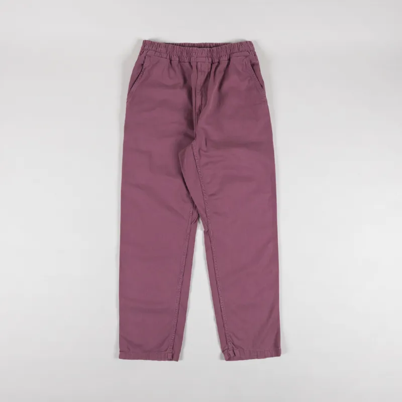 Carhartt WIP Flint Pant Dusky Pink Moraga Twill-1