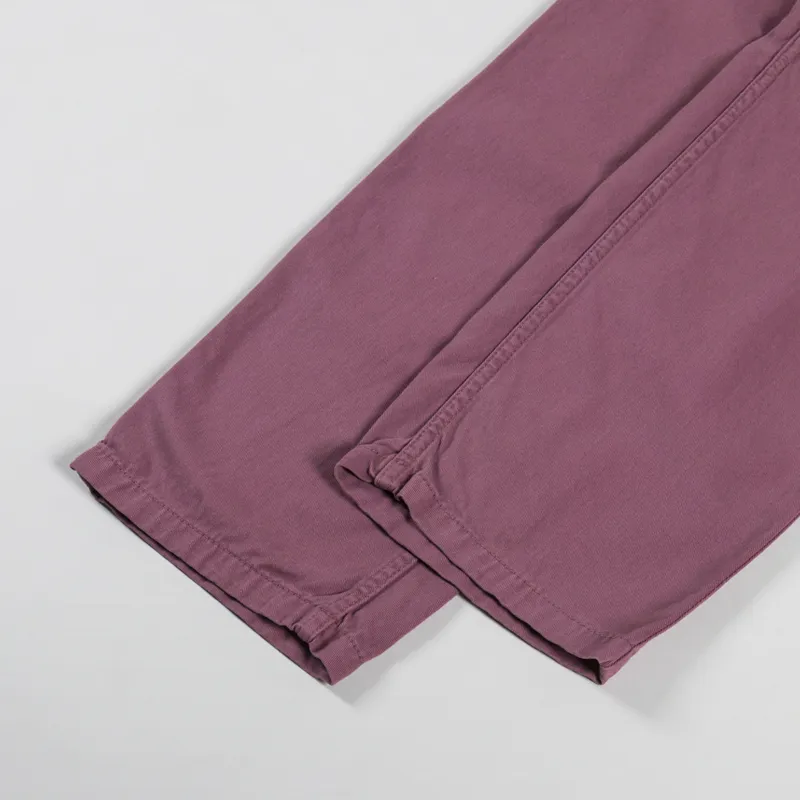 Carhartt WIP Flint Pant Dusky Pink Moraga Twill-4