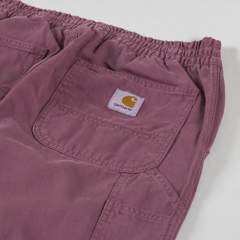Carhartt WIP Flint Pant Dusky Pink Moraga Twill-7