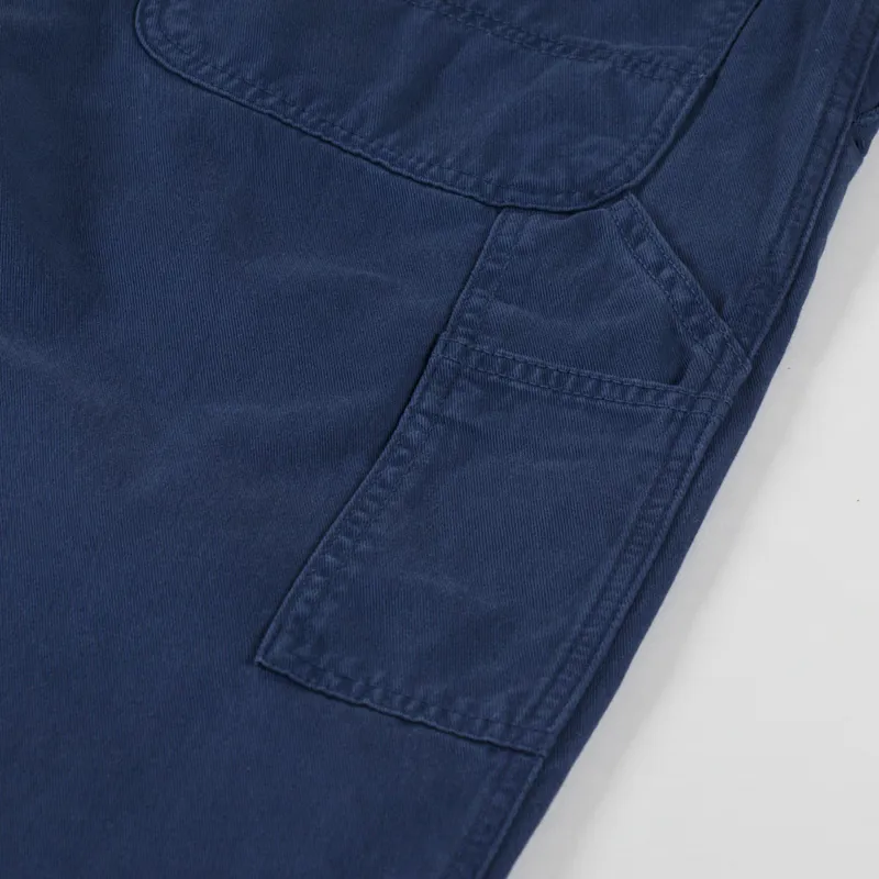 Carhartt WIP Flint Pant Dusky Blue Moraga Twill-9