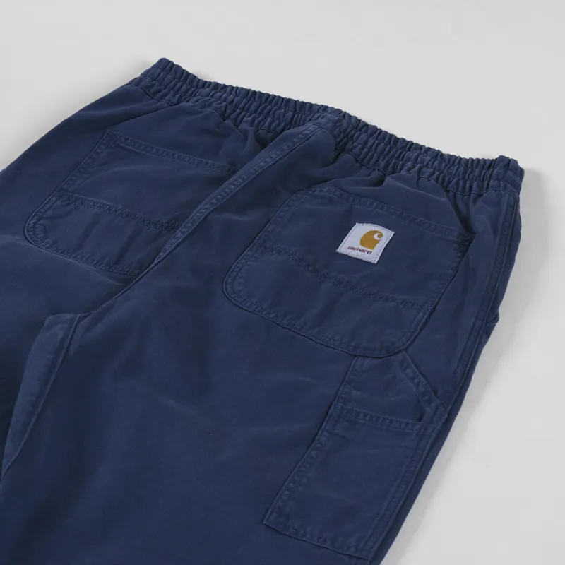 Carhartt WIP Flint Pant Dusky Blue Moraga Twill-5