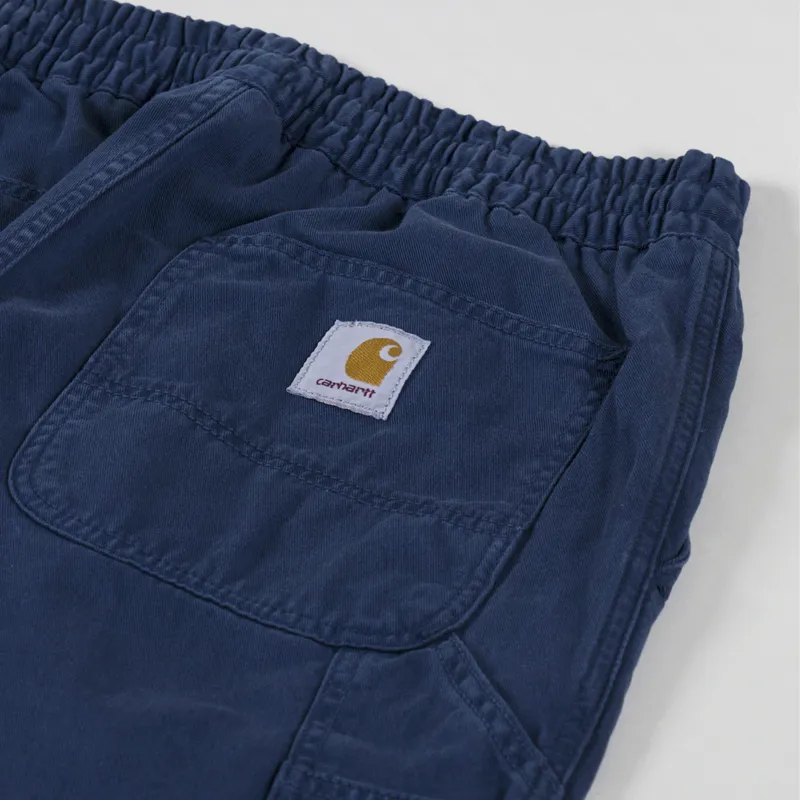 Carhartt WIP Flint Pant Dusky Blue Moraga Twill-7