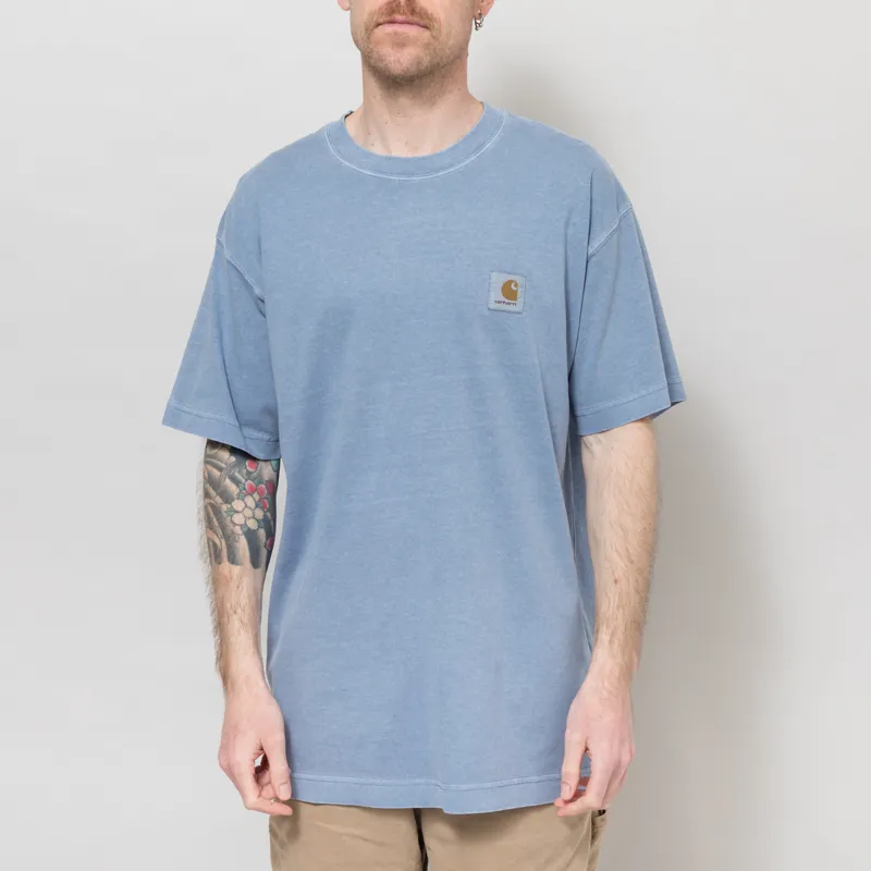 Carhartt WIP Nelson T Shirt Gentle Blue