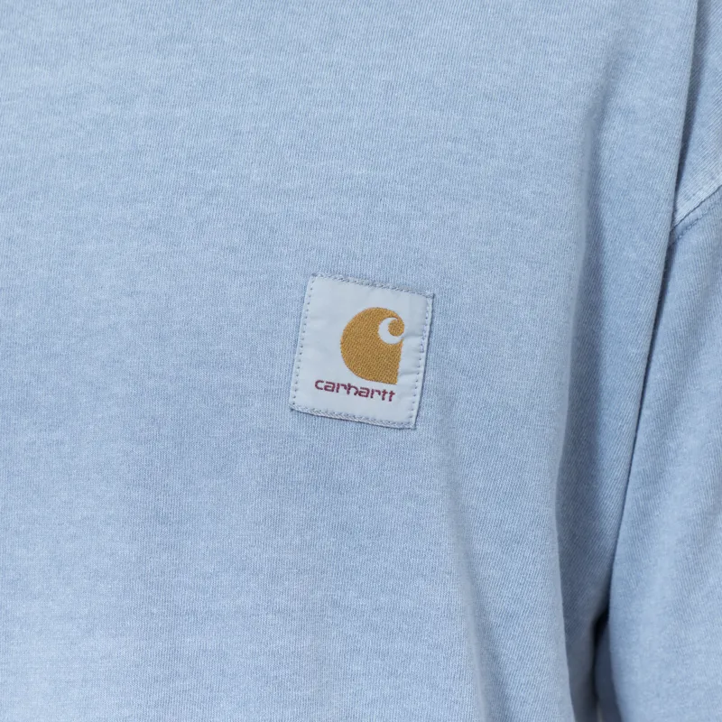 Carhartt WIP Nelson T Shirt Gentle Blue-7