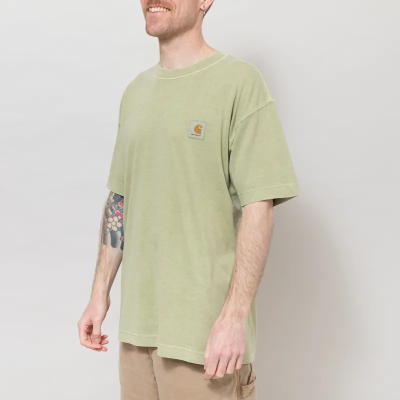 Carhartt WIP Nelson T Shirt Gentle Green-1