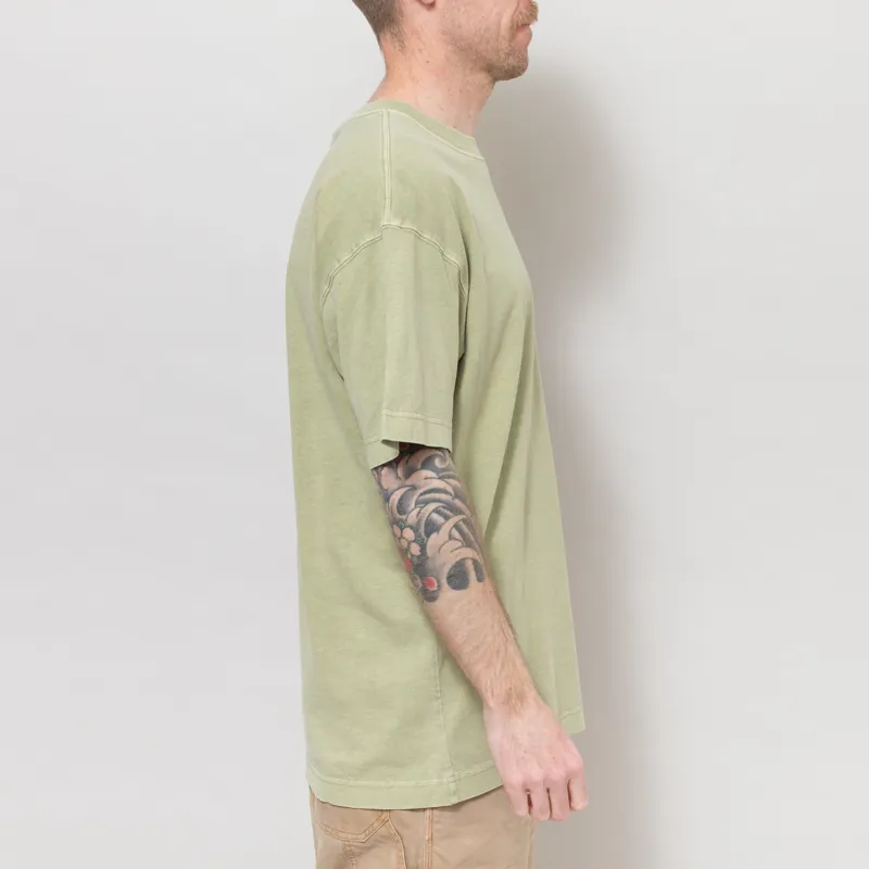 Carhartt WIP Nelson T Shirt Gentle Green-4