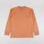 Carhartt WIP Long Sleeve American Script T Shirt Redhaven