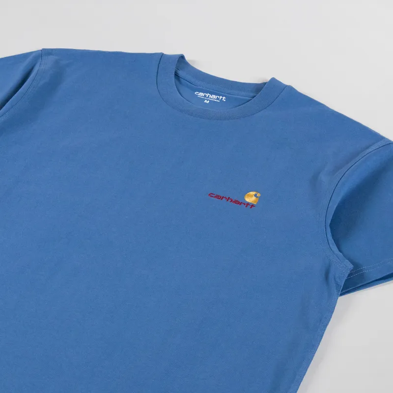 Carhartt WIP American Script T Shirt Sorrent-1