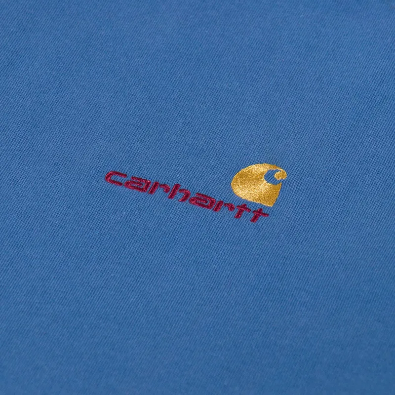 Carhartt WIP American Script T Shirt Sorrent-2