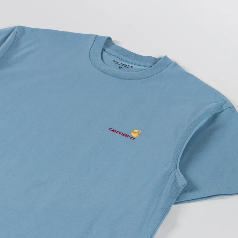 Carhartt WIP American Script T Shirt Citadel-1