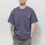 Carhartt WIP American Script T Shirt Shady Purple