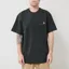 Carhartt WIP American Script T Shirt Raven