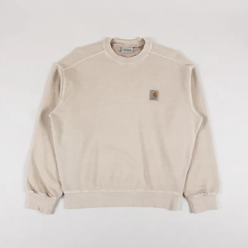Carhartt WIP Nelson Sweat Fleur De Sel