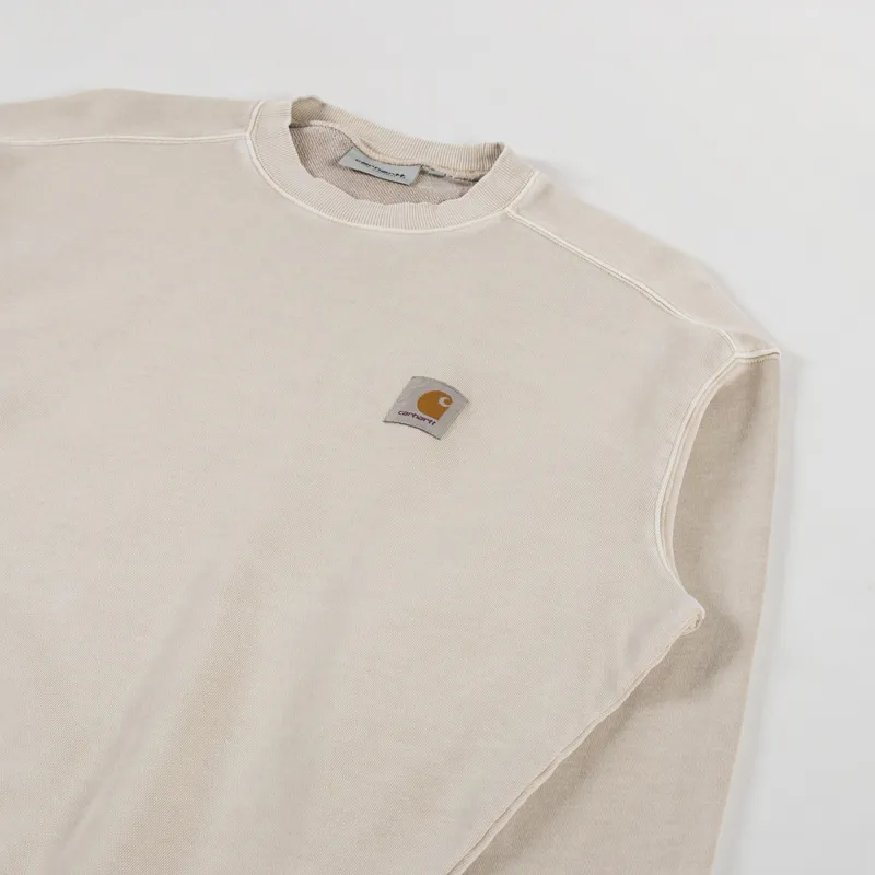 Carhartt WIP Nelson Sweat Fleur De Sel-2