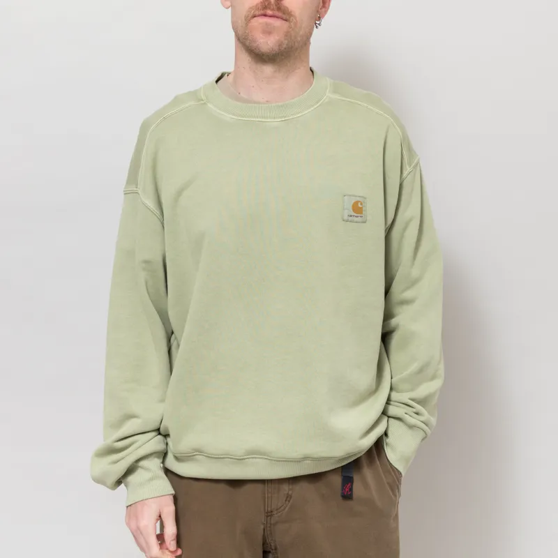 Carhartt WIP Nelson Sweat Gentle Green