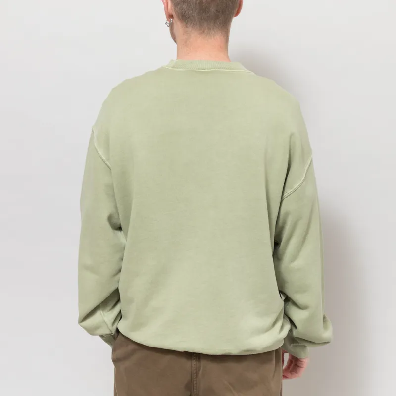 Carhartt WIP Nelson Sweat Gentle Green-3