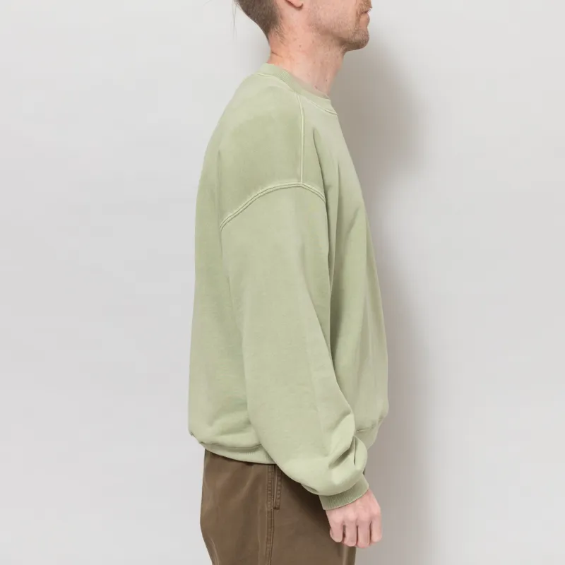 Carhartt WIP Nelson Sweat Gentle Green-4