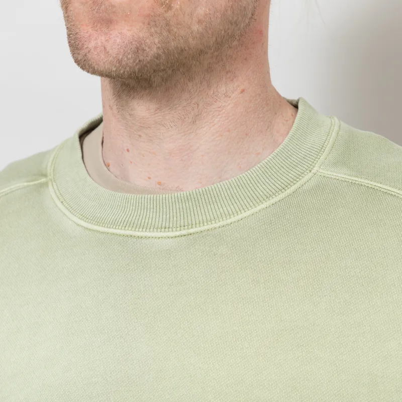 Carhartt WIP Nelson Sweat Gentle Green-5