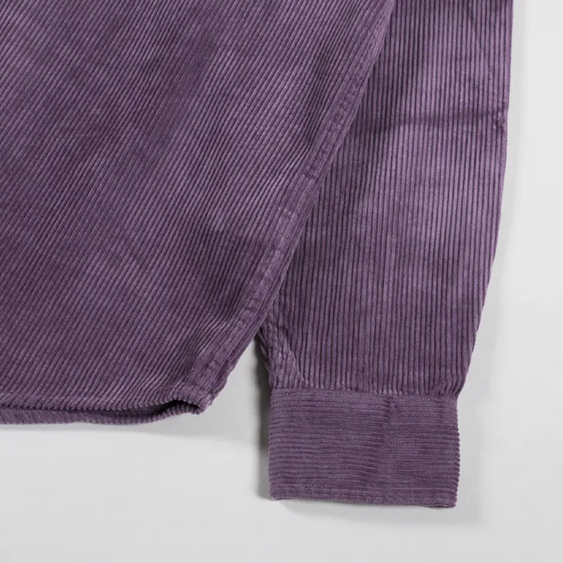 Carhartt WIP Long Sleeve Madison Cord Shirt Phlox-6