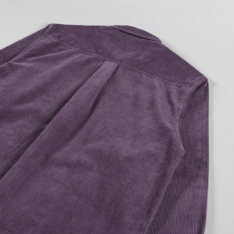 Carhartt WIP Long Sleeve Madison Cord Shirt Phlox-3