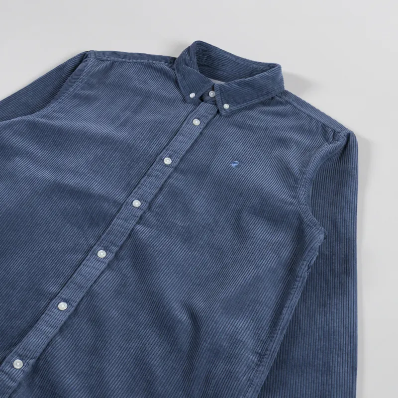 Carhartt WIP Long Sleeve Madison Cord Shirt Angelite-2