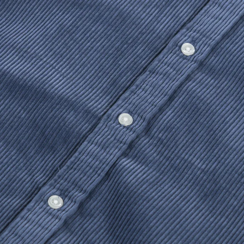 Carhartt WIP Long Sleeve Madison Cord Shirt Angelite-5