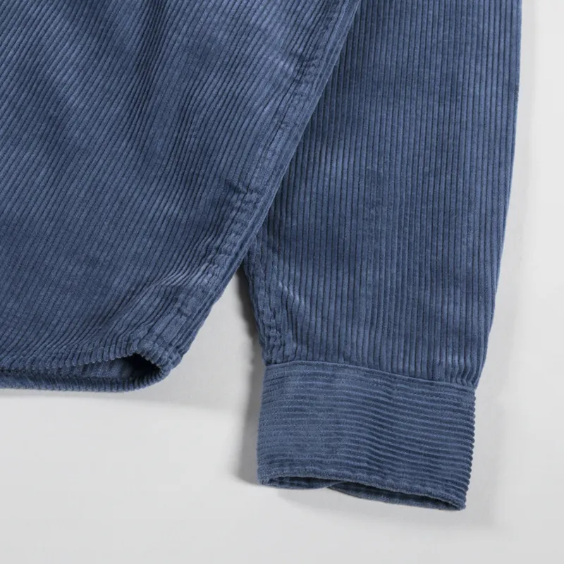 Carhartt WIP Long Sleeve Madison Cord Shirt Angelite-6