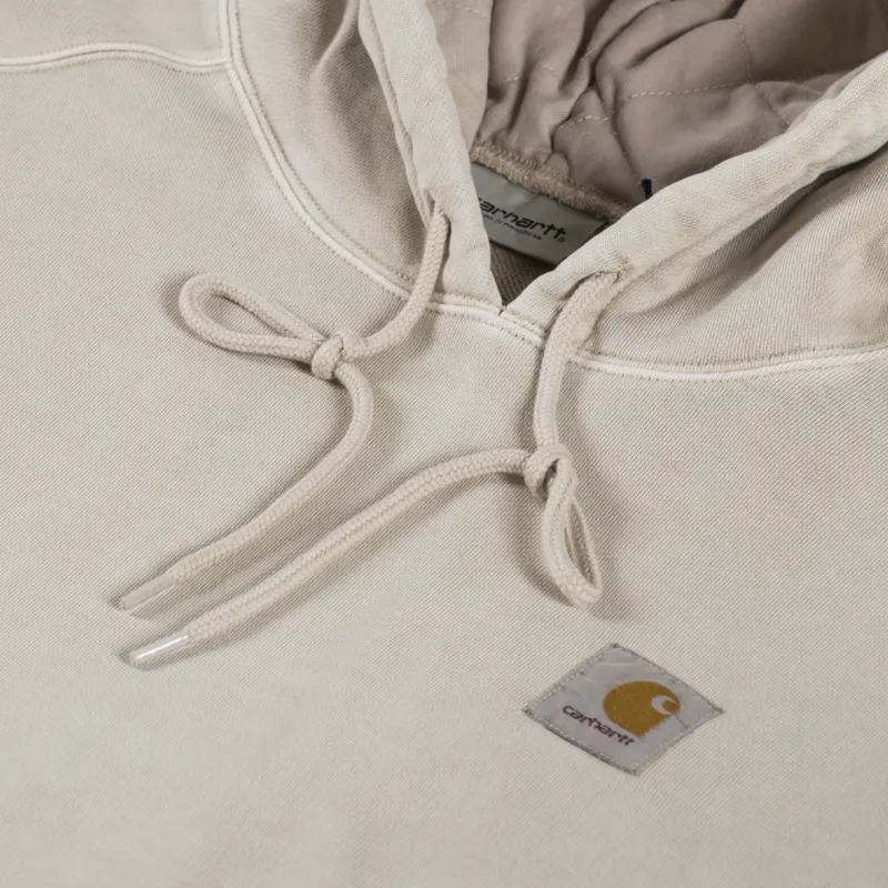 Carhartt WIP Hooded Nelson Sweat Fleur De Sel-4